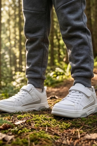 In Step Urban Ranger: Şehir-okul Kaşifi Cırtlı Beyaz Unısex Sneaker