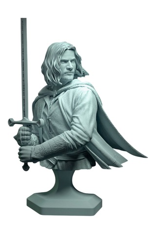 Premium Aragorn Büstü Yüzüklerin Efendisi Koleksiyonu