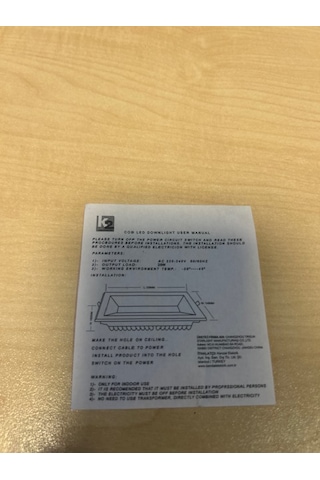 Kdl247 Cob Ledli Down.25w Dikdörtgen S/a Beyaz Armatür Beyaz