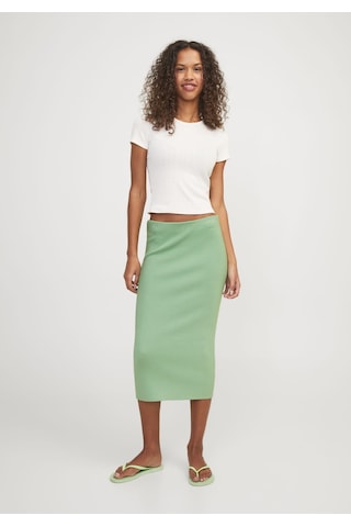 Jack & Jones Kadin Maxi Boy Etek - Ahlia 12252451 Grayed Jade Yeşil