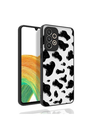 Zore Galaxy Uyumlu A33 5g Kılıf Desenli Kamera Korumalı Parlak Nora Kapak - No2 No2