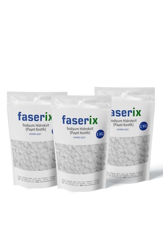 Payet Kostik Sodyum Hidroksit 3 x 1 KG