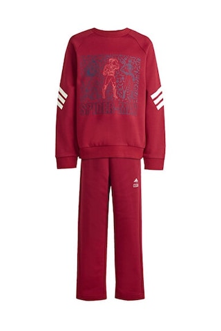 Adidas Lk Marvel Sm Jog Çocuk Günlük Eşofman Takımı Jz7666 Kırmızı