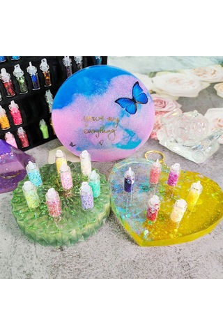 Nail Art Mega Sim Pul Boncuk Seti 48'li