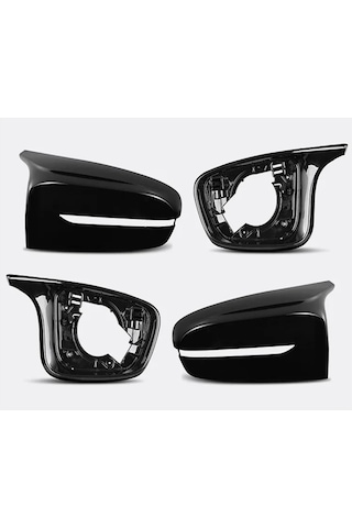 Autogp Bmw G30 Ayna Kapağı Piano Black M5 Model İç Dış 2017 / 2024 4 Parça