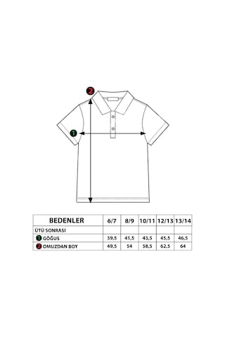 Toontoy Kids Toontoy Unisex Çocuk Düğmeli Polo Yaka Tişört Fuşya