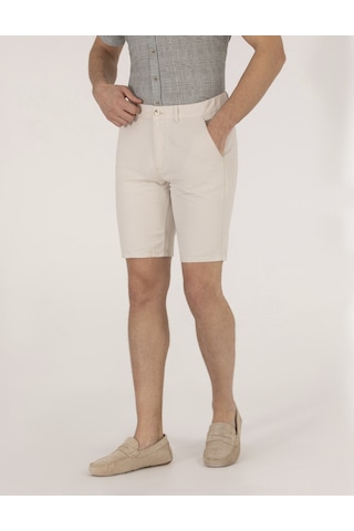 Pierre Cardin Erkek Taş Şort / Bermuda 50264863-vr049 Taş