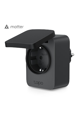 Tp-link Tapo P410m Matter Sertifikalı Akıllı Dış Mekan Wi-fi Priz Enerji Izleme Ve Güneş Paneli Takibi Ip54 Su Geçirmez 0