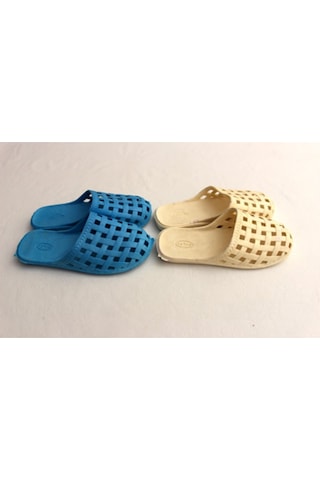 Kaymaz Taban Renkli Ikili Havuz,Deniz,Plaj Kız-Erkek Çocuk Terlik