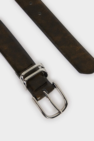 Defacto Kadın Oval Toka Suni Deri Jean Kemeri F3284axnsbn66 Kahve