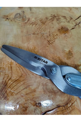 Kollu Bahçe Bağ Budama Makası Uzun Ağız
