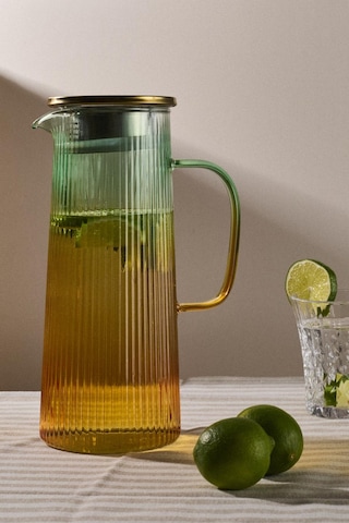 Pina Renk Harmanı Filtre Kapaklı Color Sürahi 1300ml