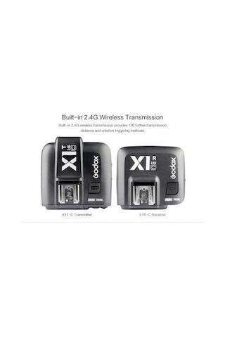 Godox X1Canon Ttl Wireless Flash Trigger 1/8000S Radyo Kanallı T