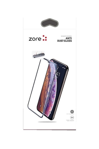 Apple Uyumlu iPhone 14 Pro Max Ahize Toz Önleyici Zore Anti-dust Temperli Ekran Koruyucu