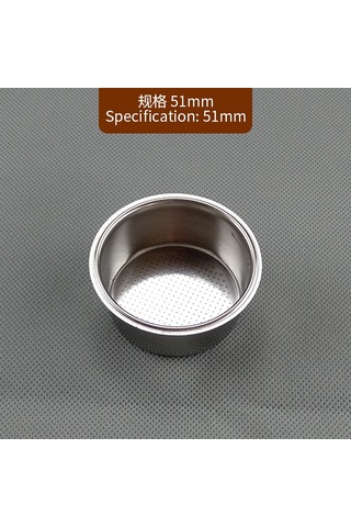 Honmex 51mm Alüminyum Kahve Makinesi Kollu Filtre Aleti - Fincanlı Filtre Kahve Hazırlama Aksesuarı Siyah