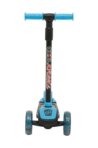 Cool Wheels Twist Led Işıklı 3 Tekerlekli Yükseklik Ayarlı Scooter - Mavi Mavi