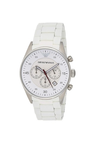 Emporio Armani Ar5867 Beyaz Silikon Kaplama Saat Kordonu