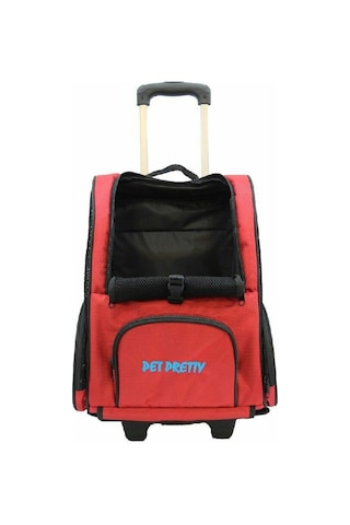 Petpretty Çekçekli Köpek Sırt Taşıma Çantası 32 x 28 x 51 CM