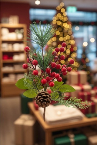 Yılbaşı Ağaç Süsleri Koleksiyonu-kozalaklı Kokinalı Ağaç Süsü