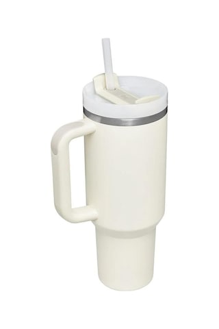 Stanley Quencher H2.o Flowstate Tumbler Pipetli Termos Bardak 1.18 Lt Cream Tonal