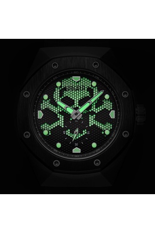 Sones Yazole 281 Çift Dijital Kadranlı Basit Retro İş Çift Kuvars Saat Büyük Siyah Tepsi Siyah Kemer