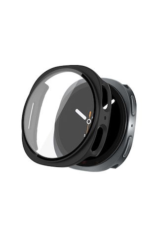 Samsung Galaxy Watch 8 40mm Uyumlu Kılıf Sert Pc Kasa Ve Ekran Koruyucu Kılıf
