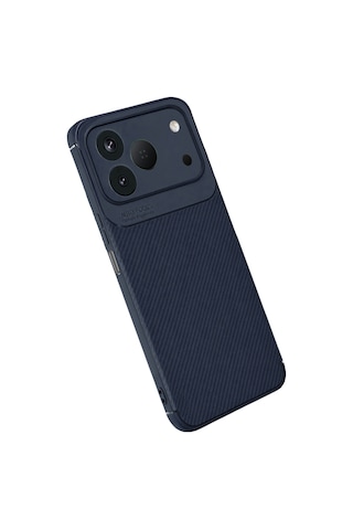 Newface - 490 - Tecno Spark 50 4g Auto Focus Karbon Kapak - Spt-gld - - Lacivert