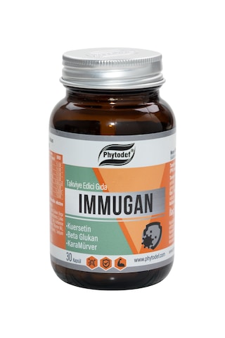 Phytodef Immugan Kuersetin Beta Glukan Kara Mürver 30 Kapsül