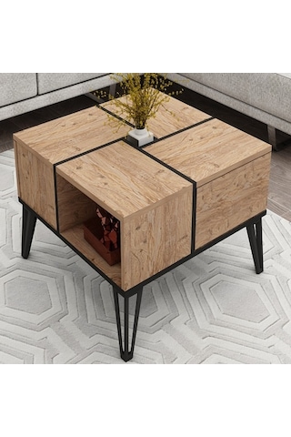 Orta Sehpa Nova Atlantikçam Siyah