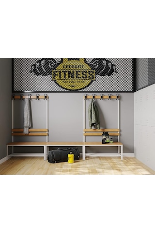 Soyunma Odaları Için Bank Ayakkabılıklı Bank Gxyxd: 200x42x40 Cm, Spor Bankı