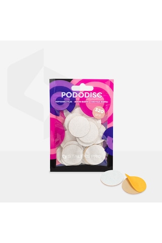 Staleks Pododisk Törpü Yedeği 25mm 80 Grit Large 50li Pdf-25-80w