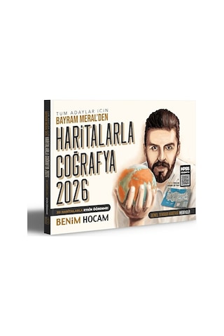 Benim Hocam Yayınları 2026 Tüm Adaylar İçin Haritalarla Coğrafya