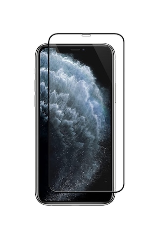Apple iPhone Uyumlu 11 Pro - X - Xs Için Ekstra Güçlü Tam Koruma Sağlayan Lazer Kesim Premium Ekran Koruyucu