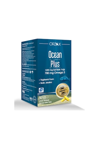 Ocean Plus Balık Yağı Omega3 1200 Mg 50 Softjel Kapsül