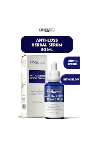 Licorael Dubai Hair Loss Herbal Saç Dökülmesine Karşı Bitkisel Serum 50 ML