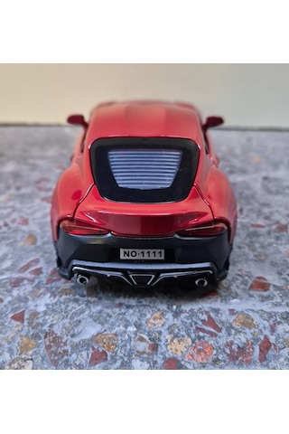 Diecast,metal Oyuncak Araba Toyota Supra 2023 10 Cm Çek Bırak Mod