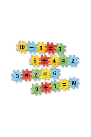 Akıllı Sayılar 100 Parça Rakamlı Matematik İşlemli Eğitici Yapı Oyuncak Seti