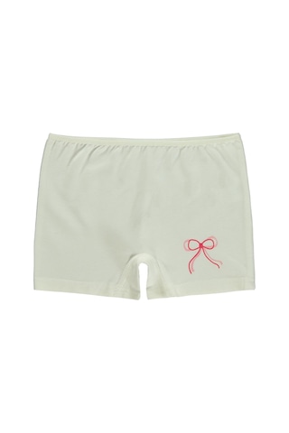 Civil Girls Kurdele 2-12 Yaş Kız Çocuk 2'li Boxer - Standart Çok Renkli
