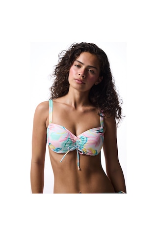 Penti Yaprak Desenli Balenli Bikini Üstü