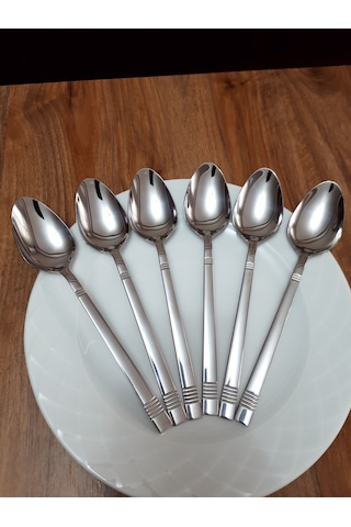 Kardelen 6 Adet Turkuaz Yemek Kaşık