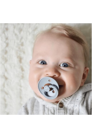 Bibs Colour Kauçuk Emzik Iron Glow No:1 0-6 Ay Yeşil