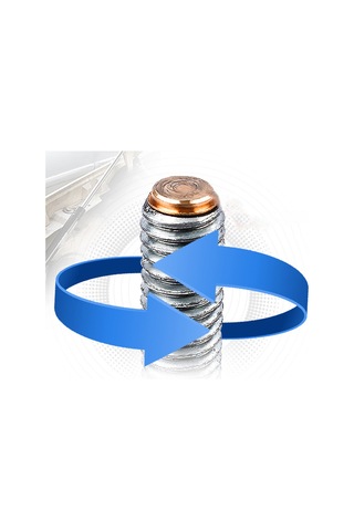 Samdoo Metal Araba Motor Kaputu Destek Çubuğu, Kayma Engeli Bakır Levha, 13mm Sabitleme, Tırnak Korumalı, Rastgele Renk