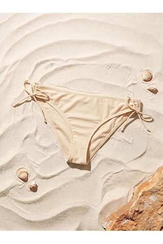 Lcw Dream Bej Kadın Düz Bikini Alt