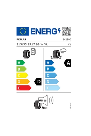 Petlas 215/55 R17 TL 98W XL Prestıge Sport Yaz Lastiği 2025