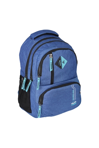 Relaxion Su Geçirmez Çok Gözlü Sırt Çantası Mavi 2055 MAvi
