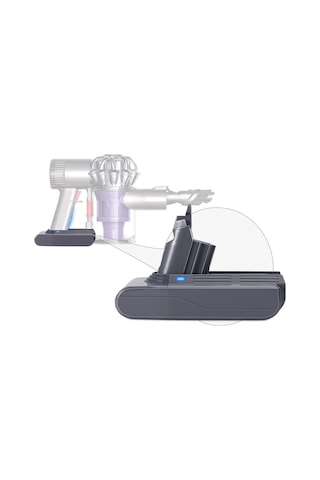 Dyson V6 Mattress İle Uyumlu Süpürge Bataryası 3000 Mah