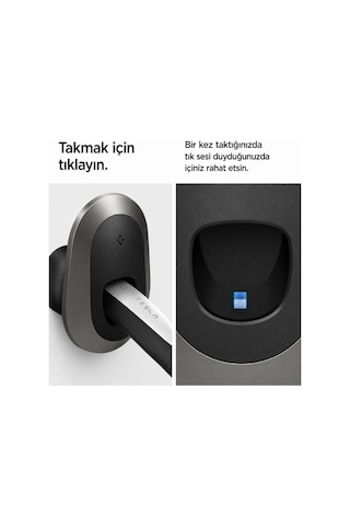 Spigen Tesla Şarj Cihazı Kablo Tutacağı Duvar Montaj Aksesuarı