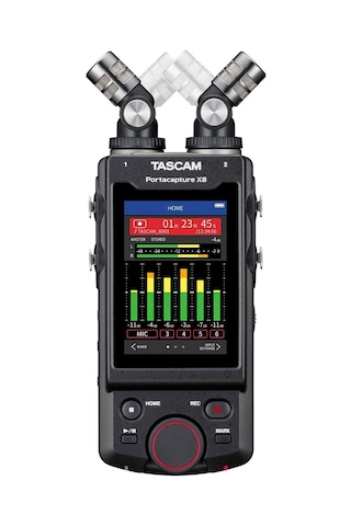 Tascam Portacapture X8 Dokunmatik Ekranlı Çok Kanallı Kayıtçı