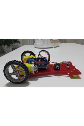 Meb Temel Çizgi İzleyen Robotu - Montajlı 6 Lı