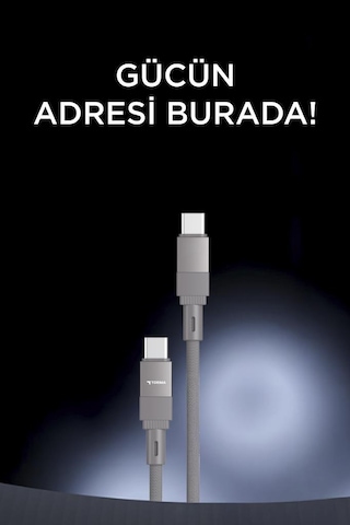 Torima U18 Type-C To Type-C Data Şarj Kablosu